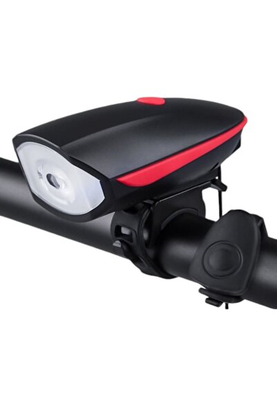 OEM Bicycle headlight with USB charging and horn, changeable melodies, 140 dB