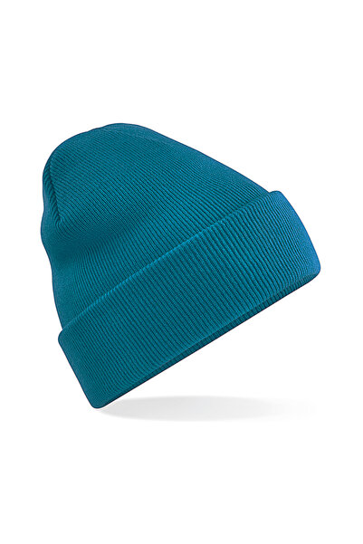 RONIC X Basic Knitted Beanie, unisex, teal, universal size