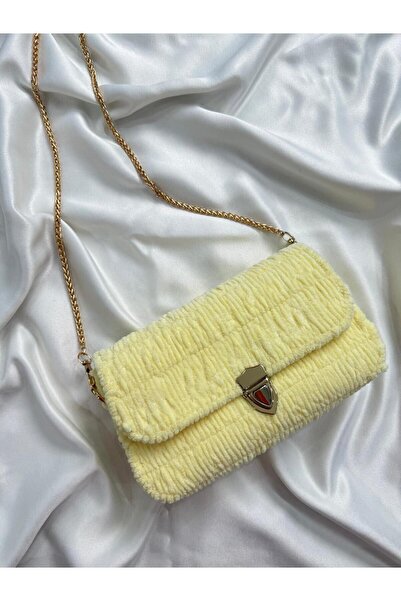 İNKO İÇ GİYİM Geantă de mână colorată cu textura moale