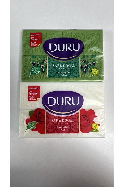 Duru Pure and Natural Olive Oil Extract - Rose Soap 2X600 Gr