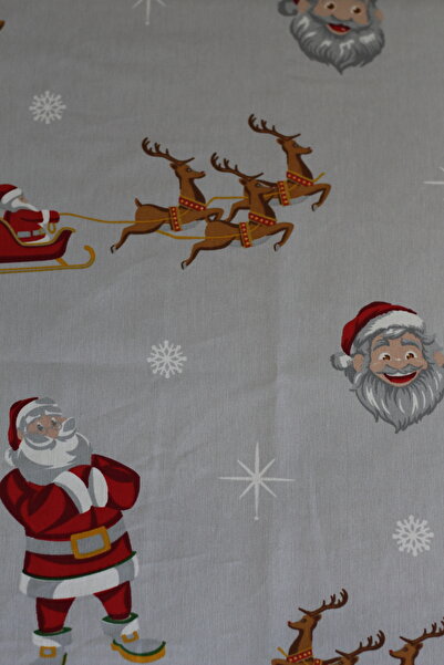 Soft Kare New Year Themed Linen Textured Liquid-Proof Tablecloth – Stylish and Durable