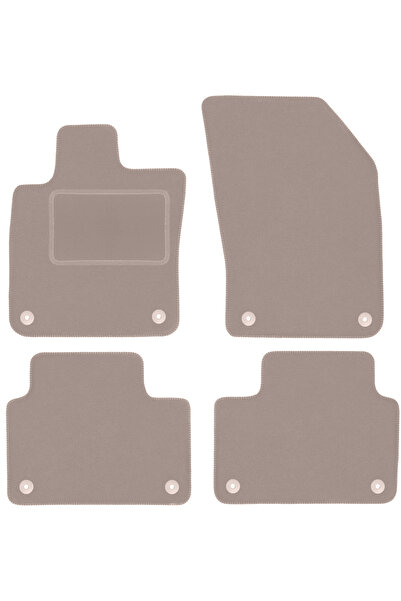 Other Covorașe bej velur pentru: Volvo V60 II station wagon (2018-)