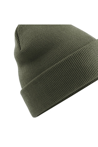 RONIC X Basic Knitted Beanie, unisex, olive, universal size