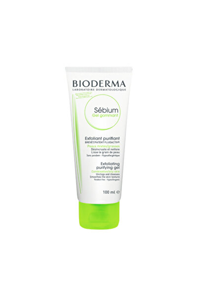 Bioderma Gel exfoliant purificator Sebium, Exfoliant, 100 ml