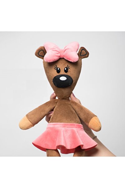 farist mr bean kiz ayicik Peluş Oyuncak 40 Cm