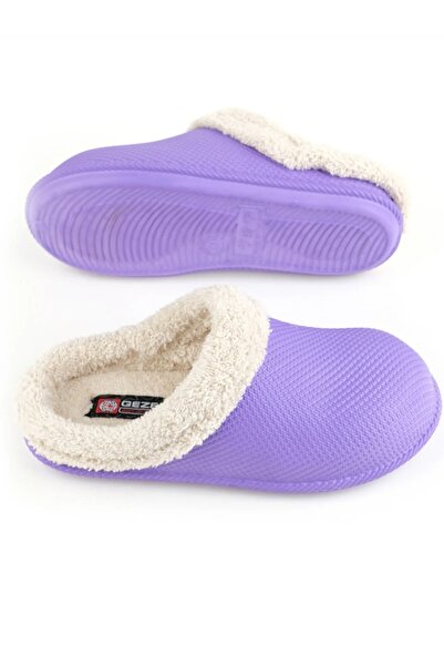 GEZER παντόφλες εσωτερικού χώρου με γούνα