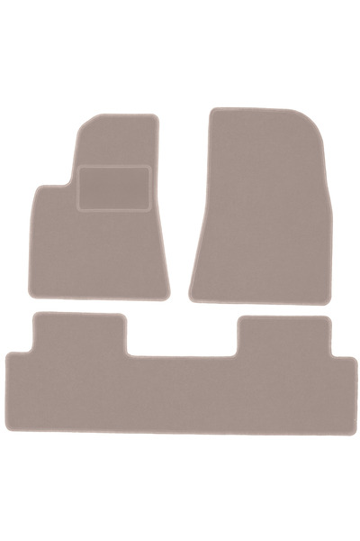 Other Covorașe bej velur pentru: Tesla Model 3 sedan (2017-)