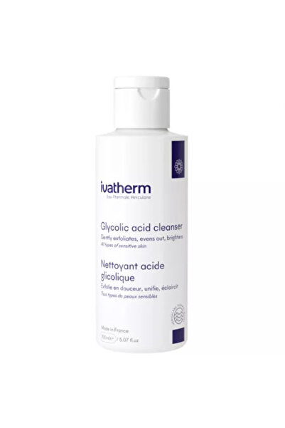 IVATHERM Glycolic acid cleansing gel, 150 ml