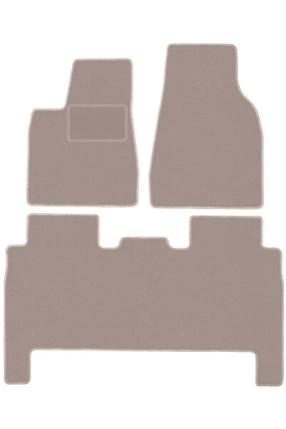 Other Covorașe bej velur pentru: Tesla Model X SUV (2016-)