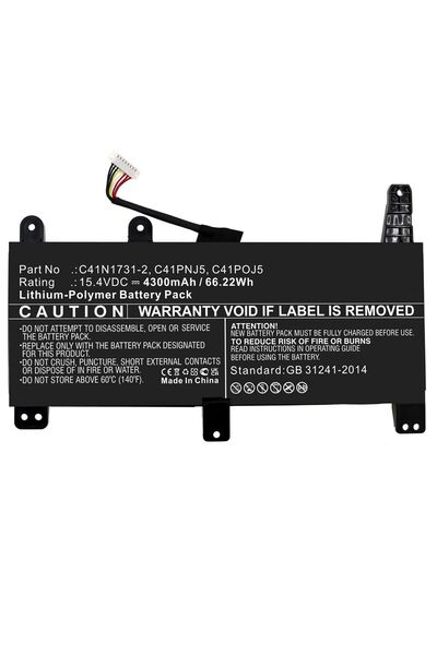Other Bateria CoreParts 66.22Wh Li-Polimer 15.4V 4300mAh pentru laptop Asus, ...