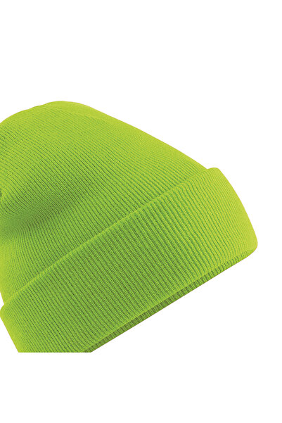 RONIC X Basic Knitted Beanie, unisex, lime, universal size