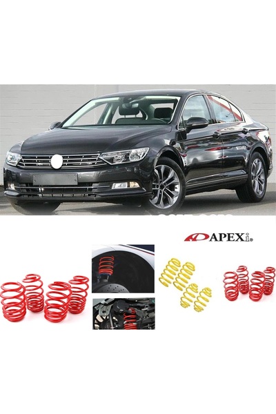 X POWER TUNİNG VOLKVAGEN PASSAT B8 2014-2019 APEXİ 3.5 CM helezon SPOR YAY