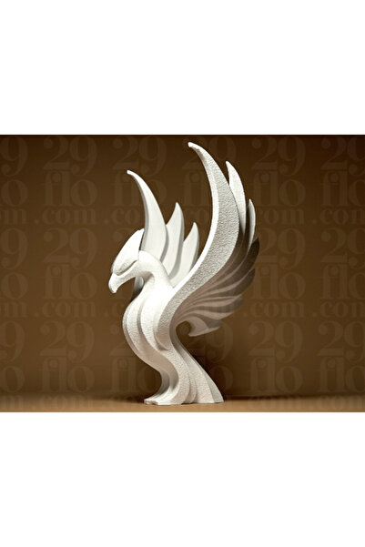 Atölye Matris Anka Kuşu Heykel Biblo Dekoratif Obje 12 CM 3D BASKI PLA PLASTİK