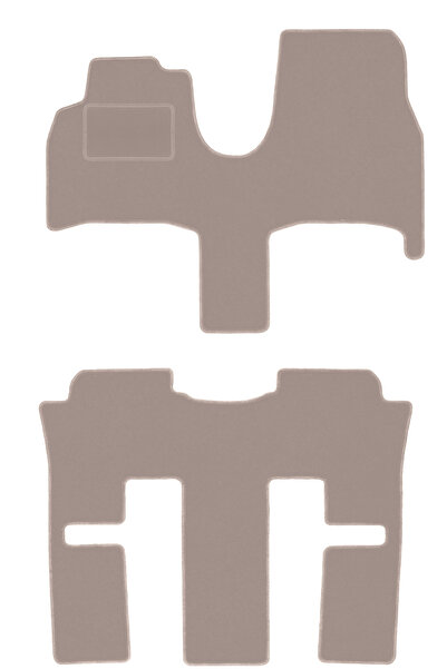 Other Covorașe bej din catifea pentru: Fiat Ulysse II cu 7 locuri (2002-2010)