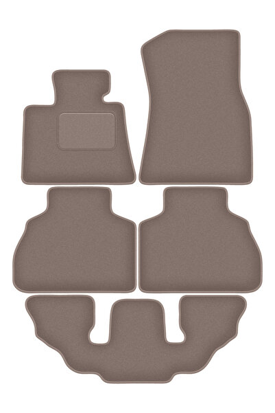 Other Covorașe bej velur pentru: BMW X7 G07 7 locuri (2019-2022)