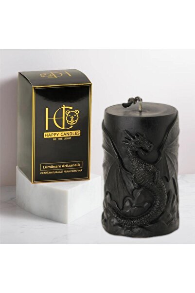 Happy Candles Lumanare din ceara de albine, Dragonul de Foc, Halloween