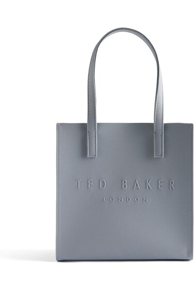 Ted Baker WXB-SEACON CROSSHATCH SMALL ICON BAG LT GREY 155929