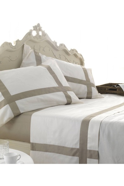 METİNEV طقم غطاء لحاف من القطن الساتان مقاس كبير مع 4 أغطية وسائد بدون حواف م...