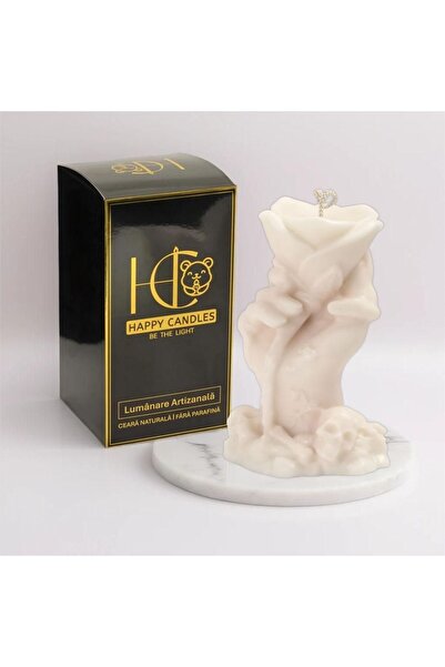 Happy Candles Scented soy wax candle, Witch's Rose, Cinnamon, Halloween