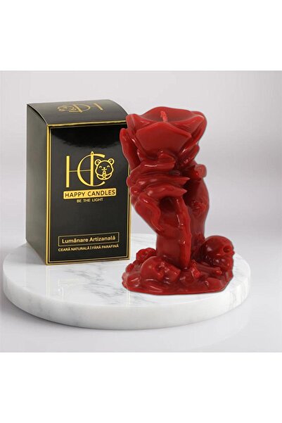 Happy Candles Lumanare din ceara de albine, Trandafirul Vrajitoarei, Halloween