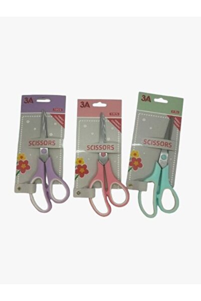 3A مقص بألوان الباستيل 7.5 بوصة (19 سم)