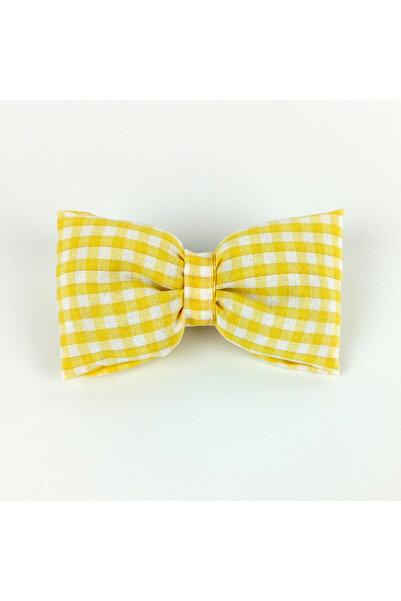 woodycord مشبك أوتوماتيكي كبير الحجم مملوء باللونين الأصفر والأبيض - مشبك على...