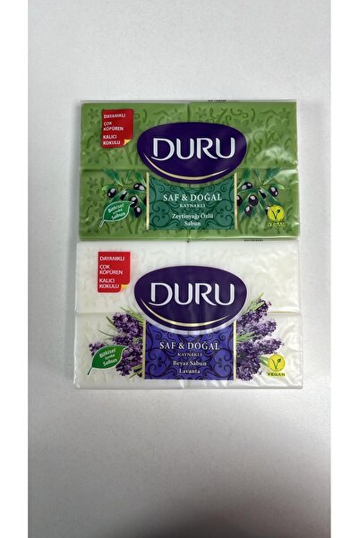 Duru Pure and Natural Lavender, Olive Oil Extract Soap 2X600 Gr
