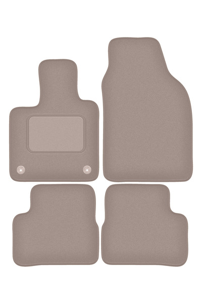 Other Covorașe bej velur pentru: Fiat E-500 / 500 Electric hatchback (2020-)