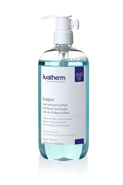 IVATHERM Ivapur purifying foaming gel, 500 ml, Cleansing gel