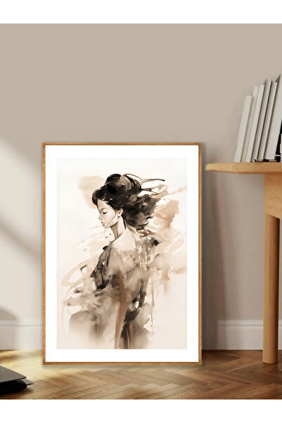 Tuba Decor Tablo dintr-o singură bucată cu rame din lemn pentru sufragerie, sufragerie, bucătărie