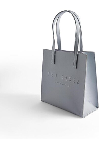 Ted Baker WXB-SEACON CROSSHATCH SMALL ICON BAG LT GREY 155929