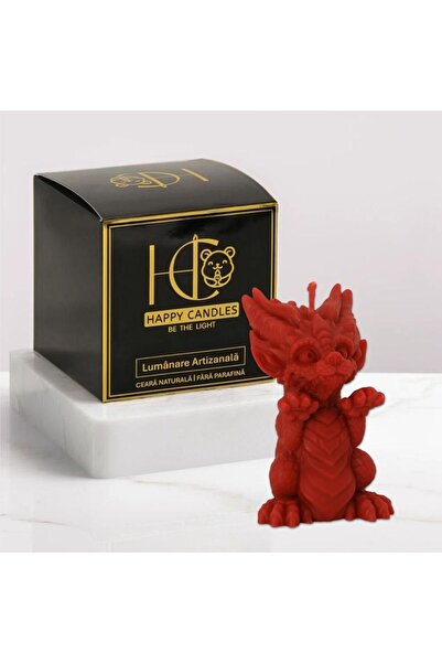 Happy Candles Beeswax Candle, Dragon Baby, Halloween
