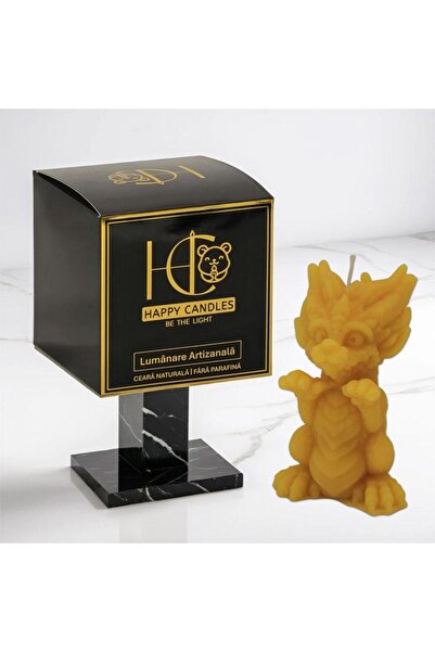 Happy Candles Lumanare din ceara de albine, Pui de Dragon, Halloween