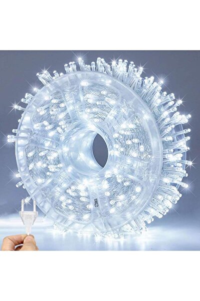 SIKS Lumină LED de Crăciun, tip rolă, lungime 100 m, 800 LED-uri, priză de 22...