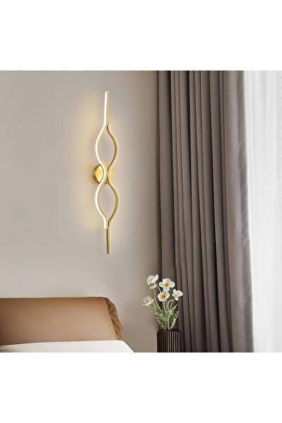 MİNEL DEKOR LED LIGHTING Aplik liza model 70 cm gri
