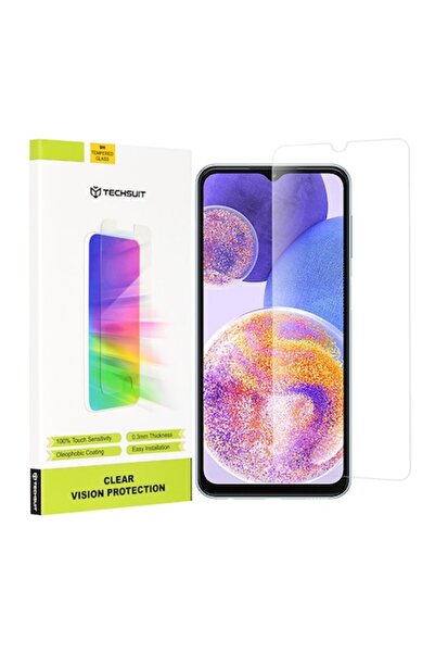 Bibilel Protector de ecran Techsuit Clear Vision din sticlă pentru Samsung Galaxy A23/M23/M33/A13/M13/F23 - Transparent