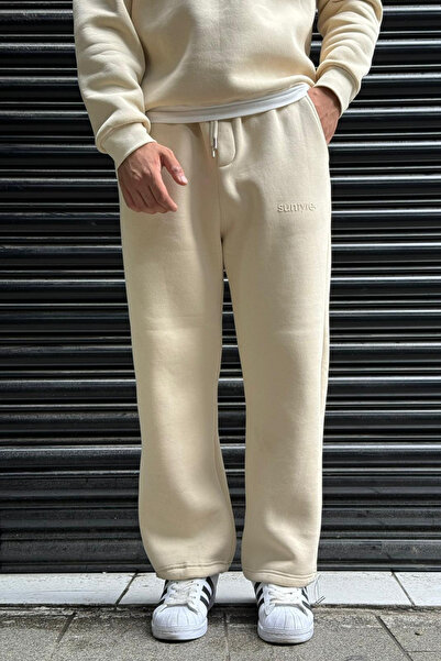 thesunfyre Ανδρικό παντελόνι επένδυση fleece Winter Altan με δυνατότητα προσαρμογής του χαλαρού τύπου