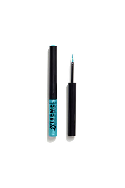 GOSH , Xtreme, Waterproof, Liquid Eyeliner, 009, Turquoise, 1.7 ml