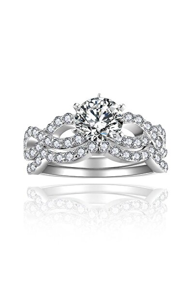 QUAINT 1-Carat Moissanite Stacking Ring