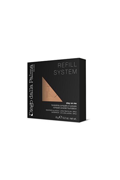 diego dalla palma , Stay On Me, Long Lasting, Compact Foundation, 56, Cocoa, SPF 20, Refill, 6 g