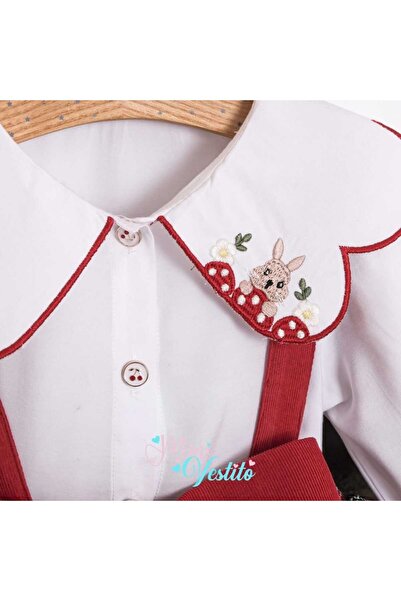 MiniVestito 👗 Red Bow Fairy Tale Dress