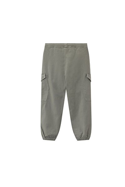 Giordano Kid's Comfort Stretch Twill Mid-Rise Jogger Pants