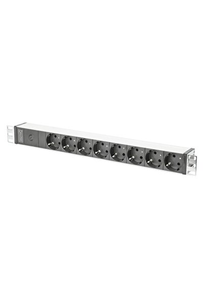 Other Digitus PDU 1U Aluminiowe, Montaż Rack, 8x Gniazdo CEE 7/7, Wtyk 10A, 2...