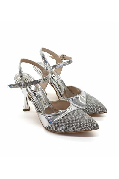 Caramela shoes Hills with diamonds 9 cm high