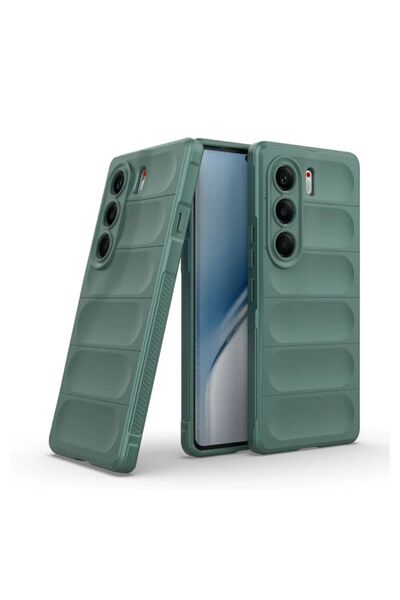 HANPORIUM Tecno Camon 40 Pro 5G CM7 Uyumlu Silikon Kılıf - Kamera Korumalı Ye...