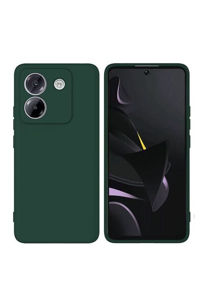 HANPORIUM غطاء سيليكون متوافق مع هاتف Poco M7 Pro - غطاء مرن بألوان الباستيل ...