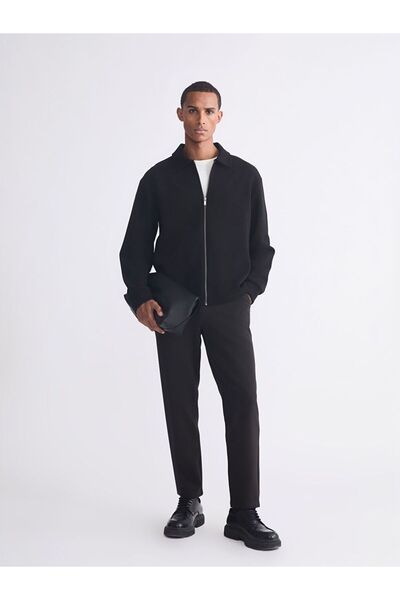 LC Waikiki LCW Vision Standart Kalıp Polo Yaka Erkek Fermuarlı Sweatshirt