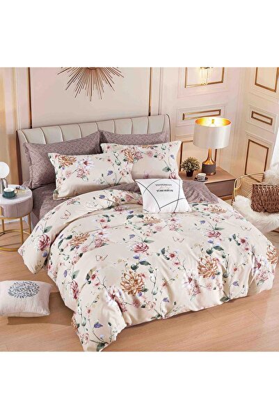 OEM Double Bed Linen, Fitted Sheet, Finet Fabric, 6 Pieces