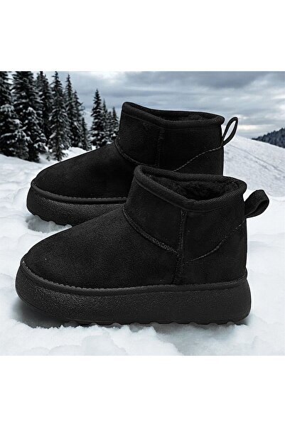 KAFKASLAR AYAKKABI SICAK TUTAN KALIN TABANLI UG MODEL KISA BOY KIZ ÇOCUK BOTU