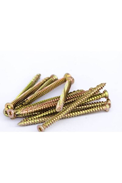 Om Set 50 pcs mounting screw for doors and windows 7.5x92mm TX30